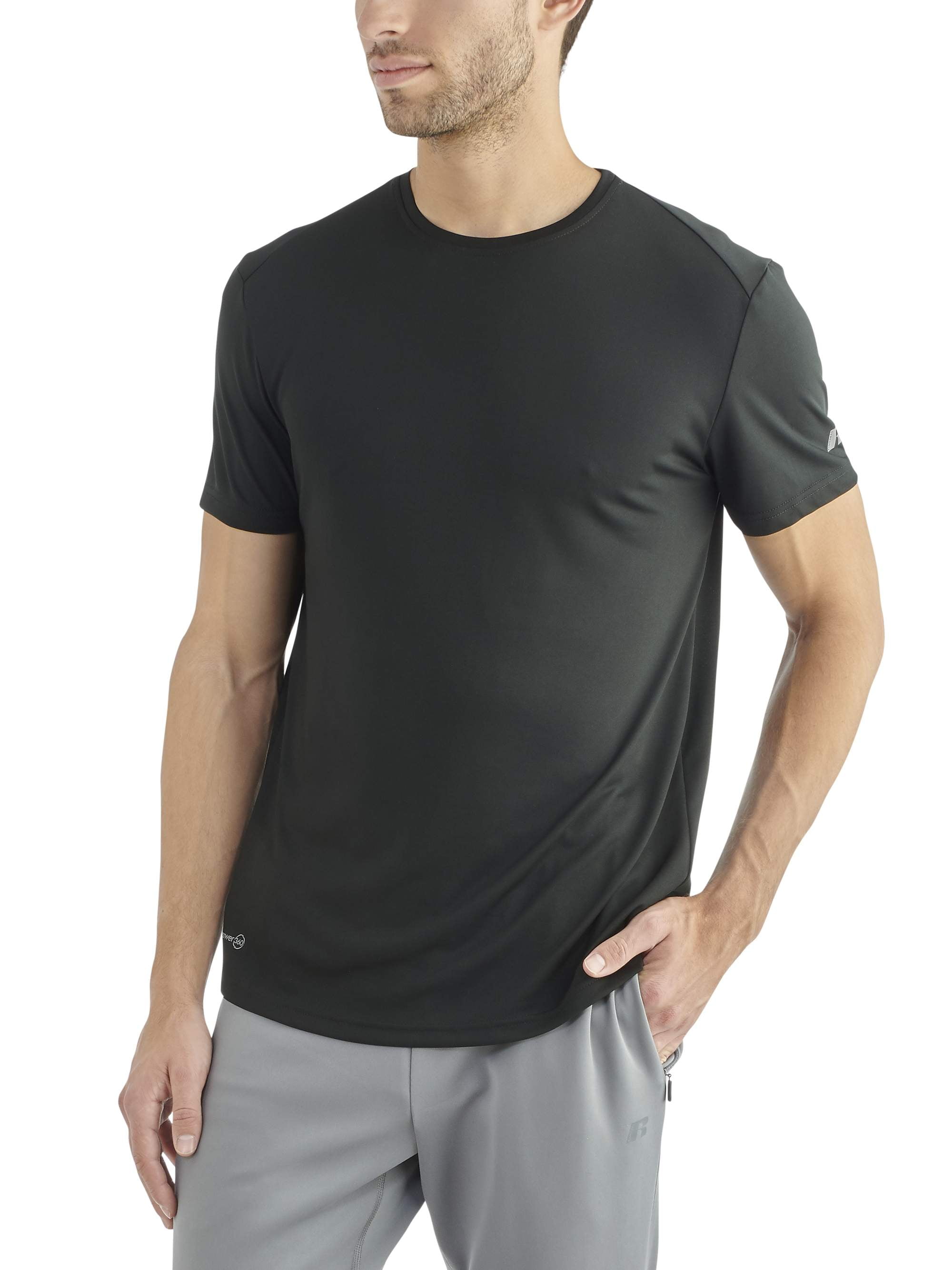Russell Big & Tall T Shirts for Men Active Moisture Technology