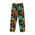thumbnail image 4 of Xecao Palm Trees Men's Straight Lounge Pajama Pants: The Ultimate in Comfortable Sleepwear, 4 of 9