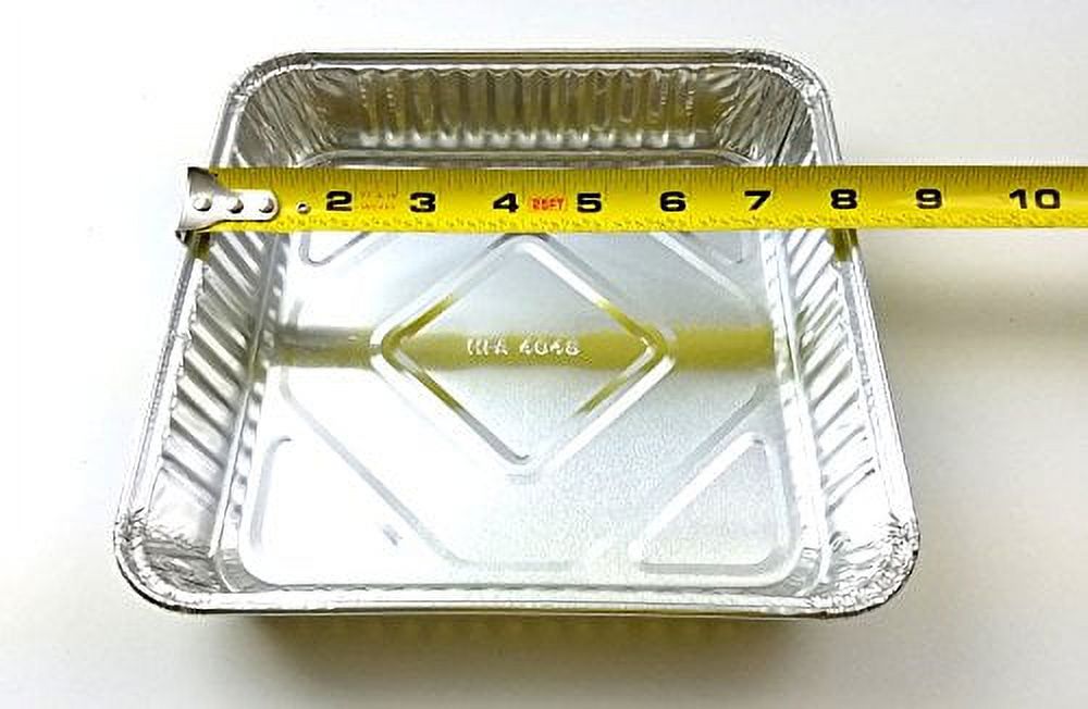Handi-Foil Square Aluminum Foil Cake Pan w/Dome Lid - Disposable Pans (Pack of 250) - image 4 of 6