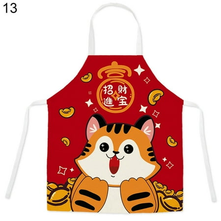 

UDIYO Apron Breathable Kitchen Apron with Pocket Polyester Gardening Chef Cooking Apron for Painting