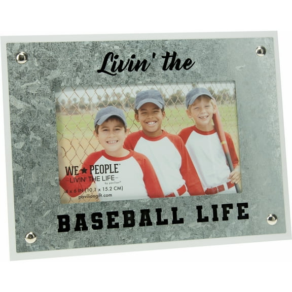Pavilion - Baseball - 8.5" x 6.5" Frame (Holds 4" x 6" Photo)