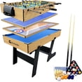 thumbnail image 1 of Mesa Multijuegos Bluelander 5 en 1, Futbolito, Billar, Ping Pong, Boliche y Curling, Juegos Intercambiables, 1 of 9