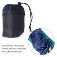 thumbnail image 4 of Microfiber Sleeping Bag Liner Travel Bed Sack Lightweight Sleep Bag Liners for Adults,for Hotels, Traveling 36X87 Inch,1 x Sleeping Bag Liner,Navy, 4 of 9