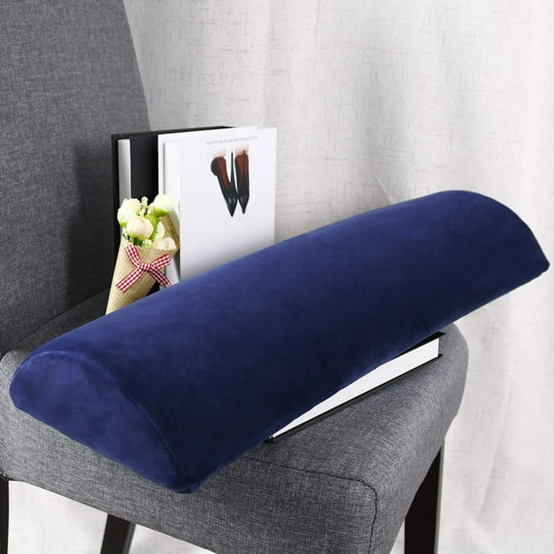 Half Moon Memory Foam Cushion Sleeping Pillow Bed Back Neck Leg Knee