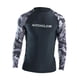 thumbnail image 4 of Camisa de baño para hombre, manga larga, ajuste cómodo, secado rápido, suave, para playa. M, 4 of 9