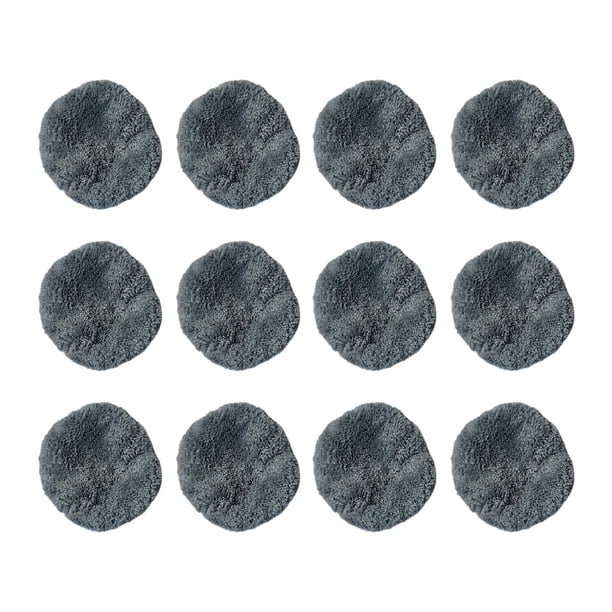 Paño de limpieza para robot limpiacristales, funda, accesorio limpiador de ventanas, reutilizable Dary Grey 12 piezas