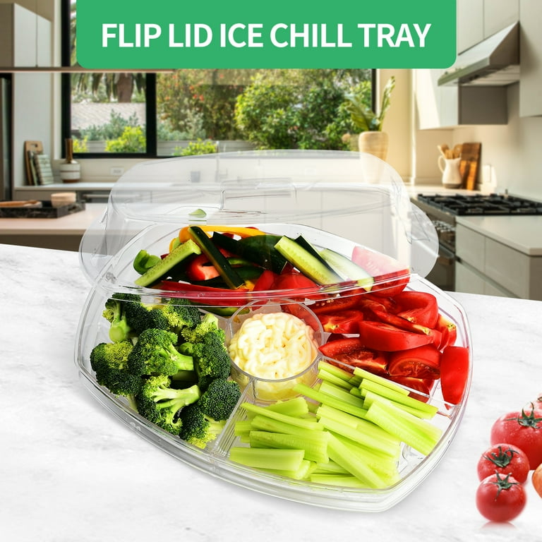 Pampered chef appetizer plate stand sale