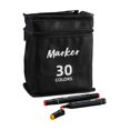thumbnail image 3 of Siruishop Marker Pen Set Note Taking and Lettering Drawing Markers for Students Adults 30 Colors, 3 of 8