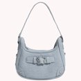 thumbnail image 3 of Y2K Hot Girl Retro Star Girl Bolso Hombro Gama Alta Nicho Ins Bolso Axila Portátil (azul) Azul, 3 of 9