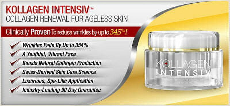 Kollagen Intensiv Collagen Renewal for Ageless Skin Cream - 2 oz