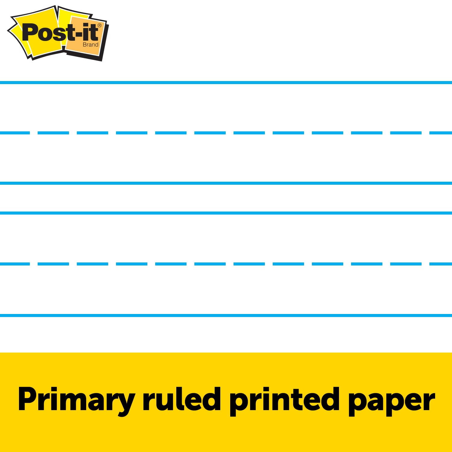 Post-it Super Sticky Tabletop Easel Pad, White, Lined, 20 in. x 23 in., 1 Pads