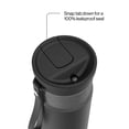 thumbnail image 4 of Contigo SnapSeal Leakproof Stainless Steel Reusable Water Bottle with Carrying Strap, Black/Bronze, 24 oz, 4 of 10