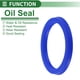 thumbnail image 3 of Anillo de Sello Universal de Aceite Labio UN 50x60x6mm Alta Presión TPU Azul 5 Pcs, 3 of 7