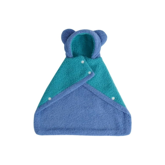 TIELUTT Insulating Cape Wrap Soft Hooded Animal Blanket for Small and Cats Cozy Cold Pet Clothes for Cats Pet Clothes for Cats for A Girl Pet Clothes Rack Small Pet Clothes Pet Clothes for Medium Dog