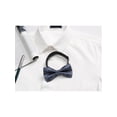 thumbnail image 5 of INSPIRE CHIC Men's Polka Dots Bow Ties Pre-Tied Bowknot for Wedding Business Navy Blue Pink, 5 of 5