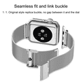 thumbnail image 3 of Compatible con Apple Watch Band 38-40 mm / 42-44 mm, hebilla de bucle de acero inoxidable, correa de metal, correa de repuesto para Iwatch Series 4, Series 3, Series 2, Series 1 Xemadio 2033268-5, 3 of 9