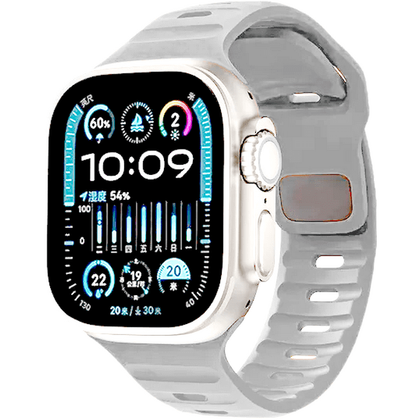 Correa Extensible De Silicona Unisex Sport Ultra M L 42 44