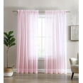 thumbnail image 1 of Sheer Window Panel Curtain- 2 Pack, 1 of 3