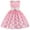 Pink, variant on mgoYE Girls Party Dresses Size 10-13 Toddler Evening Dresses Flower Girls Wedding formal Party Midi Dress(Pink,1-2 Years)