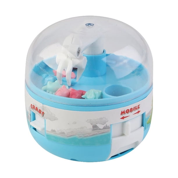 Vogacara Mini máquina de garra, juguete portátil reutilizable para el desarrollo del hogar, máquinas para agarrar animales, regalo para Festival de Juguetes y Juegos Azul Vogacara FN010991-02