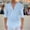 Blue, variant on Bcfgryg Men's Casual V Neck Long Sleeve T Shirt Slim Fit Basic Solid Color Top Comfortable Breathable Soft Shirt For Daily Wear Men's T Shirts Black L
