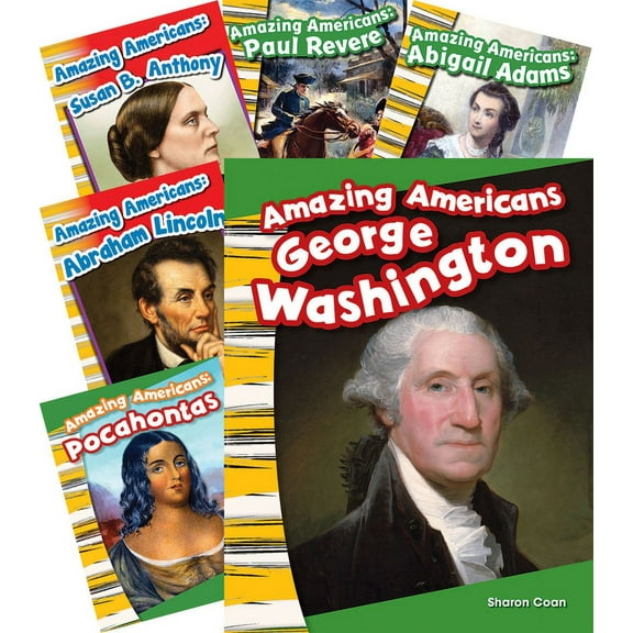 Social Studies: Informational Text: Amazing Americans! 6-Book Set (Other)