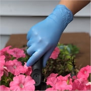 Tronex Nitrile Disposable Gloves for Kids, Ages 6-12, Powder-Free, Blue, 300 Pack