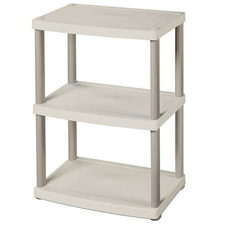 3 Shelf Unit - Light Platinum