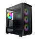 thumbnail image 1 of Funda para PC Montech X5- ATX Mid-Tower con alto flujo de aire y ventiladores, 1 of 8