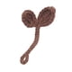 thumbnail image 2 of Brotes de hojas tejidos a mano en crochet Accesorios de crochet multifuncionales Marcapáginas para ratones de biblioteca Accesorios y lazos únicos para auriculares Un tejido, 2 of 4