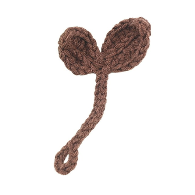 Kyusrd Summer All Home Savings!Handwoven Crochet Leaf Buds Multifunctional Crochet Accessories Bookworm Bookmarks Unique Headphone Accessories and Ties
