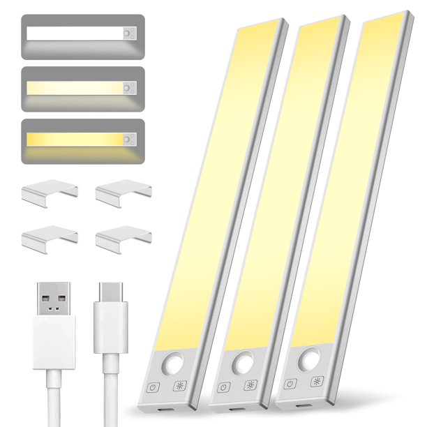Luz Bajo Gabinete BojiaLighting 8" Sensor de Movimiento 3 Colores