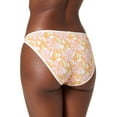 thumbnail image 3 of Kindly Yours Women’s So Comfy Micro High Leg Bikini Underwear, 4-Pack, Sizes XS-XXXL, 3 of 7
