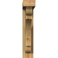 thumbnail image 2 of Ekena Millwork 4"W x 20"D x 20"H Olympic Block Rough Sawn Bracket w/ Offset Brace, Western Red Cedar, 2 of 25