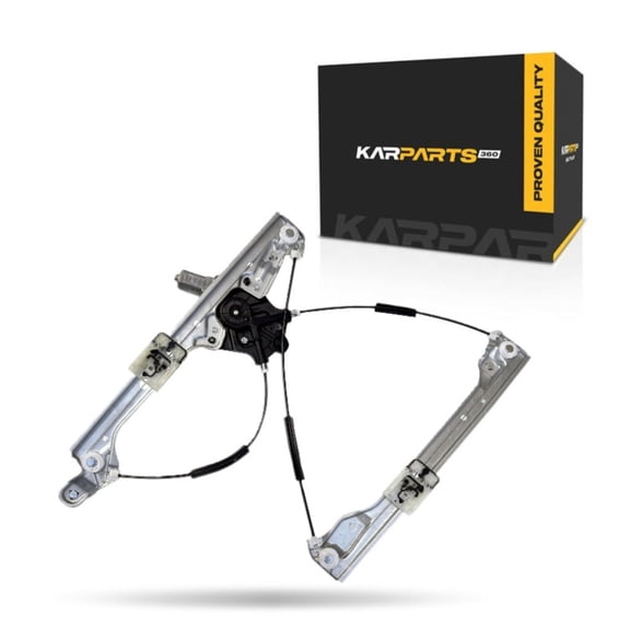 KarParts360 For GMC Acadia 2017 2018 2019 Window Motor and Regulator Front, Driver Side | Power | 2-Pin | SL/SLE/SLT Model | Replacement For GM1350235 | 23100246, 751-132