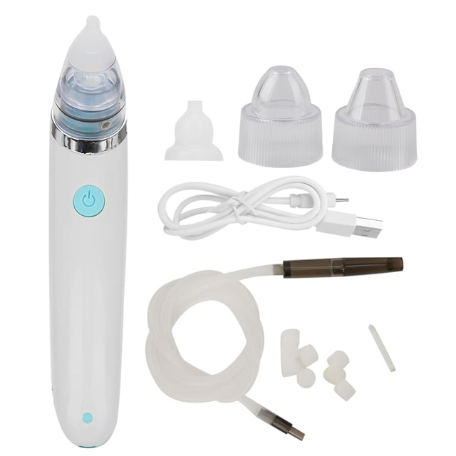 Máquina de limpieza de oídos y espinillas, aspirador nasal de vacío multiusos (azul)