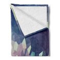 thumbnail image 2 of Glitch Soft Flannel Fleece Throw Blanket, Polygonal Inspired Abstract Low Pixel Art Graphic, Cozy Plush for Indoor and Outdoor Use, 60" x 80", Multicolor, by Ambesonne, 2 of 5