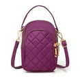 thumbnail image 1 of Bolso bandolera ligero, moderno y versátil. Morado., 1 of 5