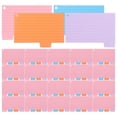 thumbnail image 2 of Shisuyan 100 Feuilles Blocs-Notes Pratiques Petits Blocs-Notes Blocs-Notes Papier à Notes Fournitures de Bureau, 2 of 8