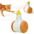 thumbnail image 4 of Cat Toy, Without Electric Drive Automatically Sensed Interactive  Toy Cat  Toy With ABS Material For Entertainment For Cats Lake Blue,Orange,Yellow,American Blue, 4 of 8