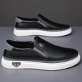 thumbnail image 5 of Mens Casual Shoes Soft Comfortable Flat Lightweight Moccasin Classic Breathable Leather Men's Shoes, 5 of 7