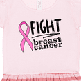 thumbnail image 3 of Inktastic Fight Breast Cancer Pink Ribbon Gift Toddler Girl Dress, 3 of 4