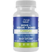 Pura Salud Glucosamine Sulfate Caplets, 500mg, 120 Count