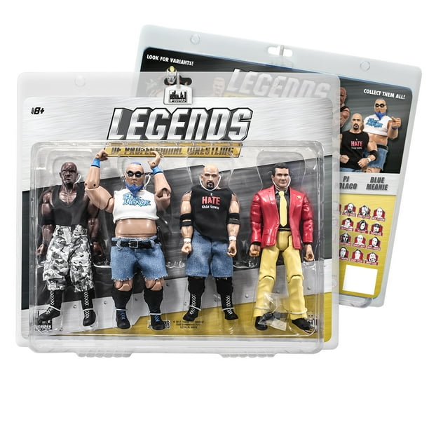 Legends of Professional Wrestling Series Action Figures Series 1 Four