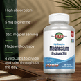 thumbnail image 4 of KAL Magnesium Glycinate High Absorption, Healthy Relaxation, Muscle Function & Bone Support, New & Improved, 160 VegCaps, 4 of 6