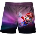 thumbnail image 1 of Super Mario Summer Beach Shorts 3-14 años Niños y adolescentes Pantalones de surf Pantalones de secado rápido para niños Beach Vacation110 heqiyong CONDUJO, 1 of 2