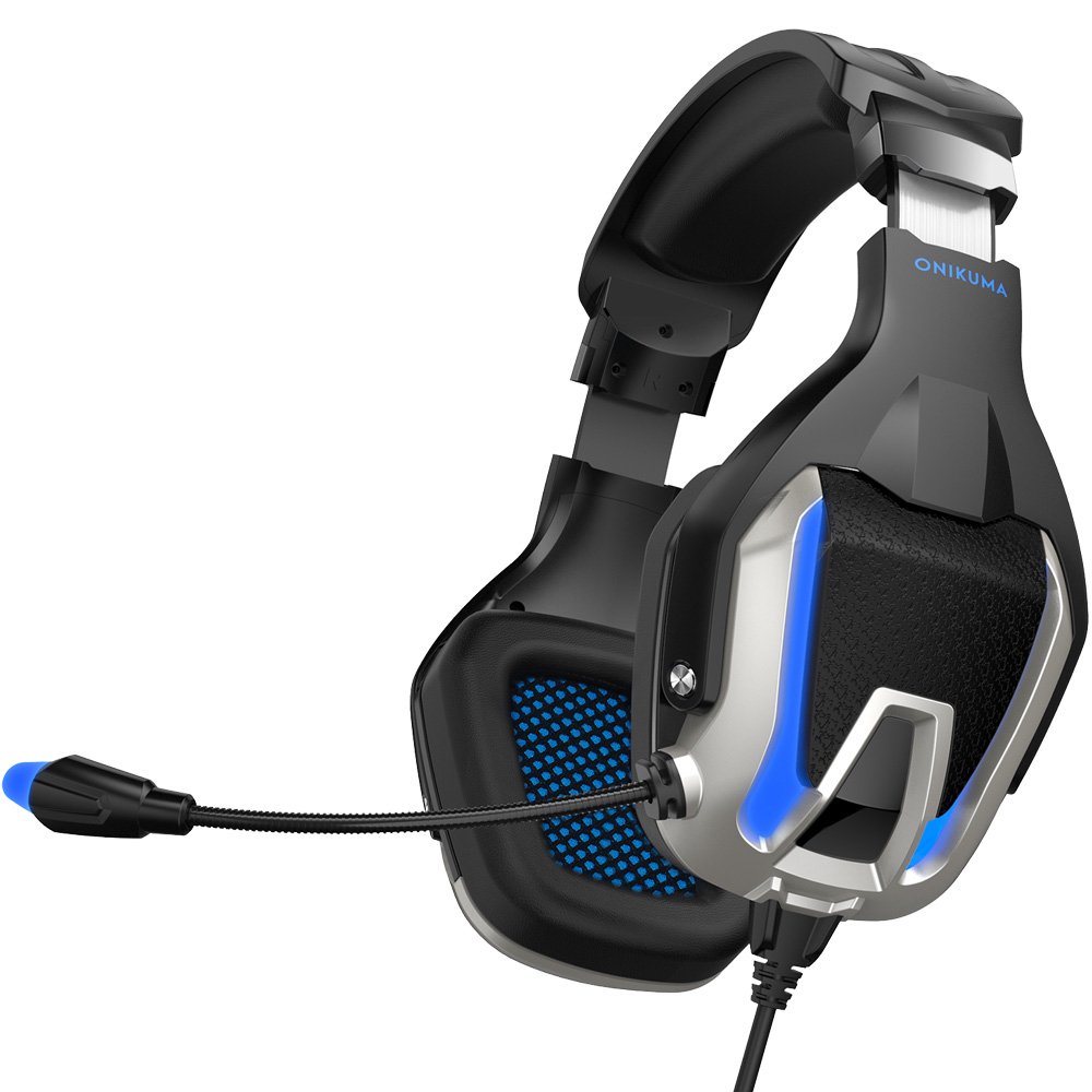 ONIKUMA K12 Stereo Gaming Headset with Microphone for PS4, Xbox one, PC