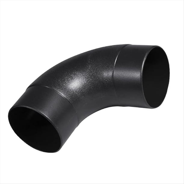 Codo de 90 Grados de 4 Pulgadas - Conector de Colector de Polvo en Ángulo Recto de Plástico ABS