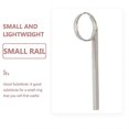 thumbnail image 4 of Trumpet Slide Copper Finger Ring Trumpet Accessories Music Practice Silver Replacement Part 2Pcs, 4 of 4