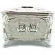thumbnail image 5 of Soporte para caja de pañuelos faciales decorativos, funda para baño, oficina, soporte para pañuelos de plástico plateado, 5 of 5